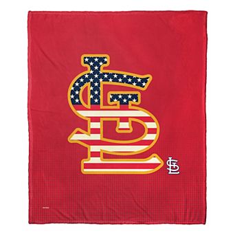 MLB Official St. Louis Cardinals "Celebrate Series" Silk Touch Throw Blanket
