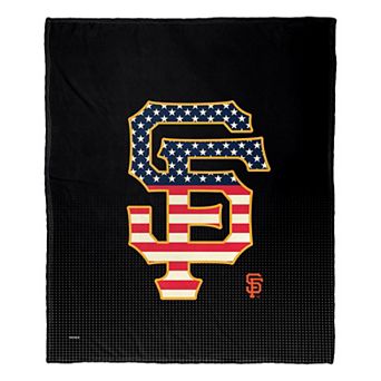 MLB Official San Francisco Giants "Celebrate Series" Silk Touch Throw Blanket