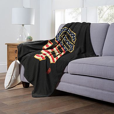 MLB Official San Francisco Giants "Celebrate Series" Silk Touch Throw Blanket