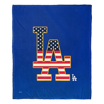 MLB Official Los Angeles Dodgers "Celebrate Series" Silk Touch Throw Blanket