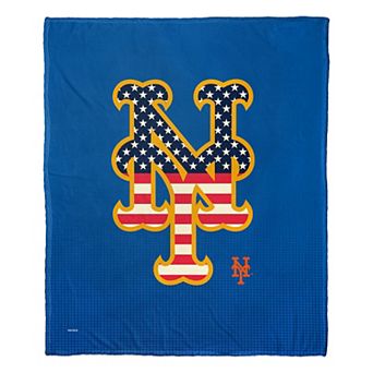 MLB Official New York Mets "Celebrate Series" Silk Touch Throw Blanket