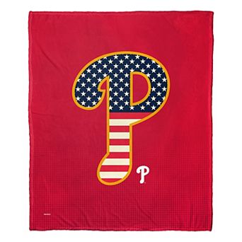 MLB Official Philadelphia Phillies "Celebrate Series" Silk Touch Throw Blanket