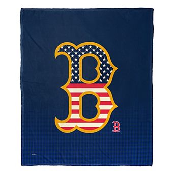 MLB Official Boston Red Sox "Celebrate Series" Silk Touch Throw Blanket