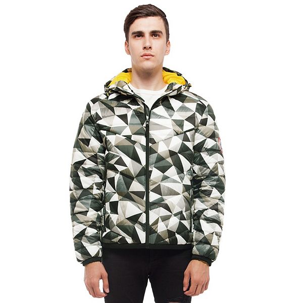 Men's Lightweight Quilted Hooded Puffer Jacket - Stylish Winter Coat for Ultimate Warmth