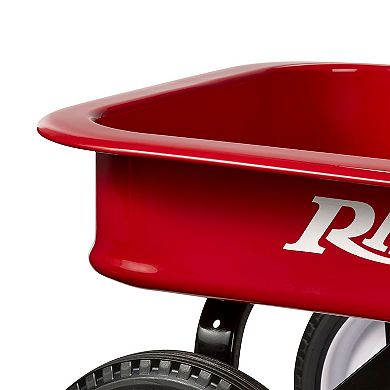 Radio Flyer 18Z 10 Inch Steel Wheels Timeless Classic Design Kids Red Wagon