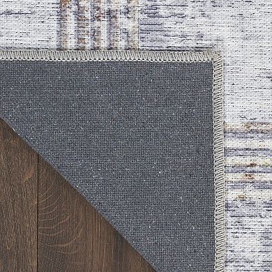 Nourison Daydream Distressed Double Border Non-skid Washable Area Rug