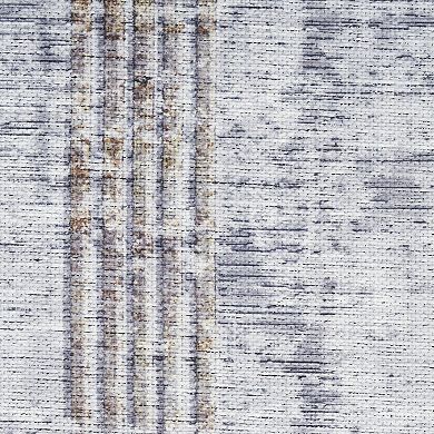 Nourison Daydream Distressed Double Border Non-skid Washable Area Rug