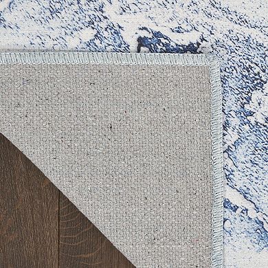 Nourison Daydream Marble Non-slip Washable Area Rug