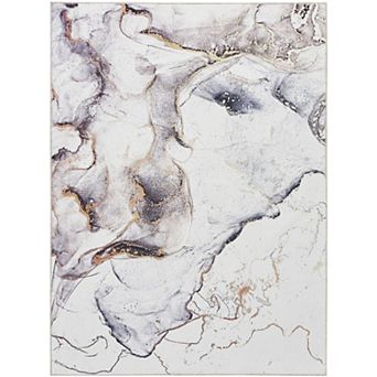 Nourison Daydream Marble Non-slip Washable Area Rug