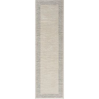 Nourison Santa Cruz Modern Bordered Textured Indoor Rug