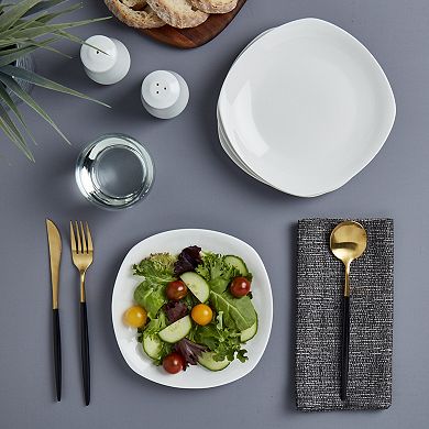 Food Network™ 4-pc. Soft Square Salad Plate Set