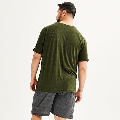 Big & Tall Sonoma Goods For Life® Supersoft V-Neck Pajama Shirt