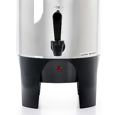 MegaChef 50-Cup Stainless Steel Coffee Urn
