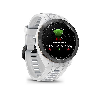 Garmin Approach S70 Golf Smartwatch with Powder Gray Silicone Band