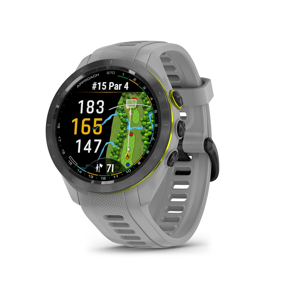 Garmin Approach S70 Golf Smartwatch with Powder Gray
