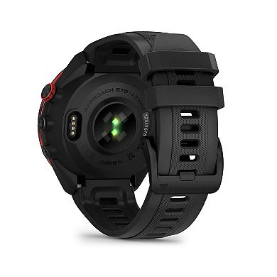 Garmin Approach S70 Golf Smartwatch with Black Silicone Band