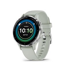 Garmin Venu 2S smaller-Sized GPS Smartwatch Rose Gold/White(Bundle) +  ACCESSORIES 