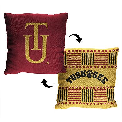 Tuskegee University 2-Pack Double-Sided Jacquard Throw Pillow