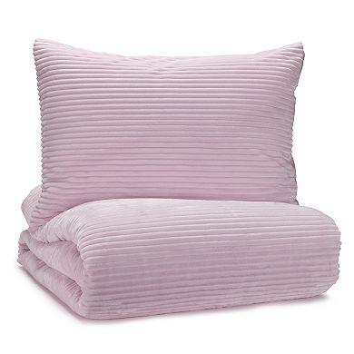 The Big One Kids™ Shay Ribbed Cozy Plush Comforter Set with Shams