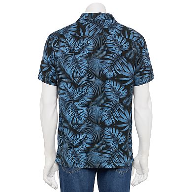 Men's Sonoma Goods For Life® Short Sleeve Camp Collar Shirt