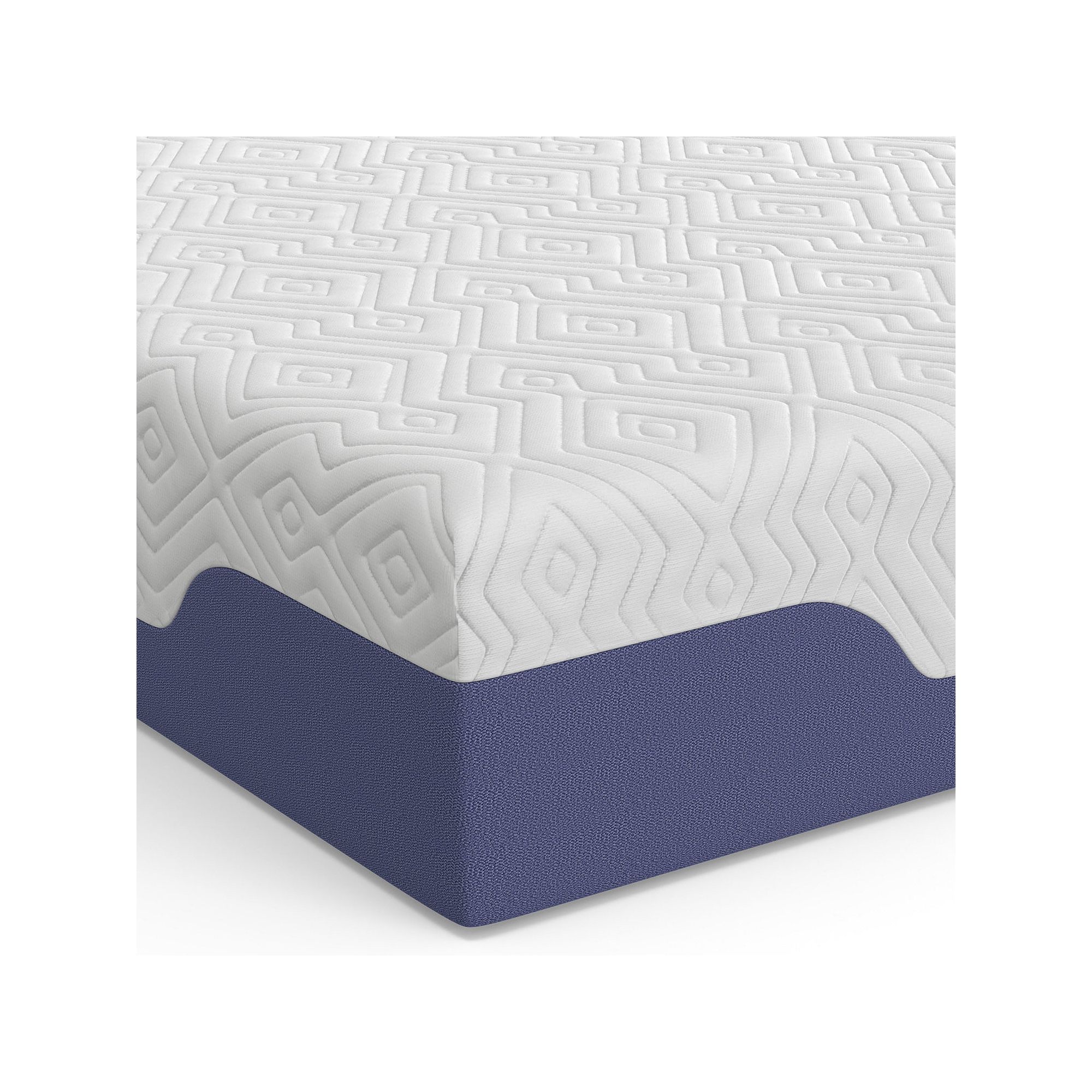 Vibe Supreme Cooling 10” Hybrid Mattress, Size: King, White