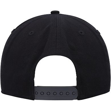 Men's New Era Black LAFC Heritage The Golfer Snapback Hat