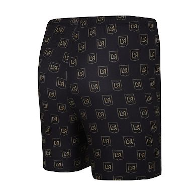 Men's Concepts Sport Black LAFC Gauge Two-Pack Shorts Set