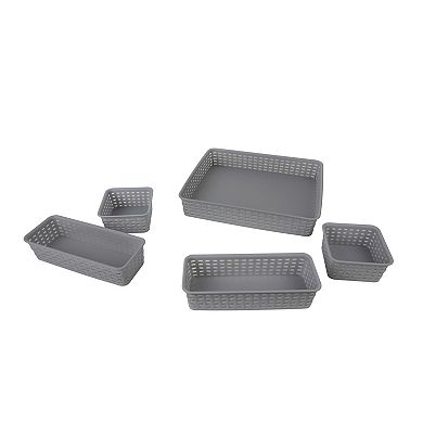 The Big One® 5-pc. Plastic Storage Bin Set