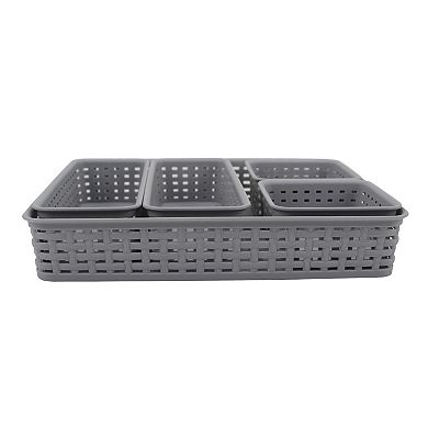 The Big One® 5-pc. Plastic Storage Bin Set