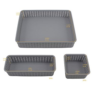 The Big One® 5-pc. Plastic Storage Bin Set