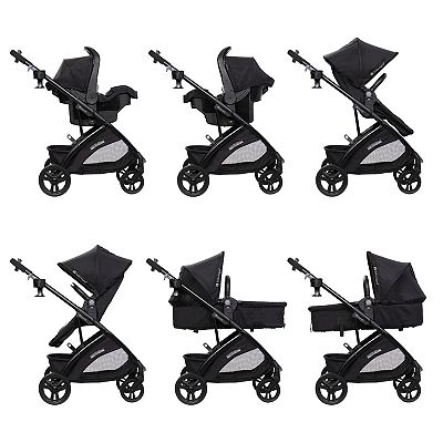 Baby Trend Passport Switch 6-in-1 Modular Travel System with EZ
