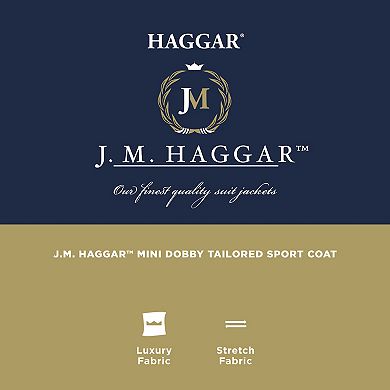Men's Haggar® Mini Dobby Tailored Sport Coat