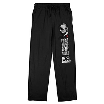 Men's The Godfather Don't Apologize Pajama Pants
