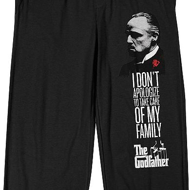 Men's The Godfather Don't Apologize Pajama Pants