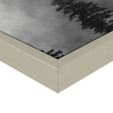 Mountain Sunrise Framed Canvas Wall Art