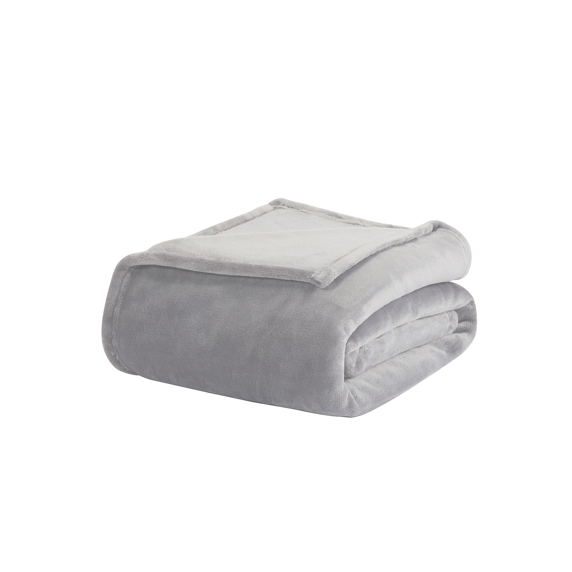 Serta® Cozy Plush Ultimate Throw Blanket, Gray