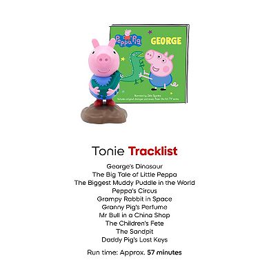 tonies Peppa Pig George Audio Figurine