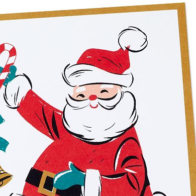 Hallmark Boxed Christmas Cards 16-Pack - Santa and Sleigh