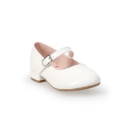 Girls white dressy shoes hotsell