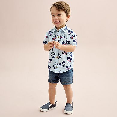 Baby & Toddler Boy Jumping Beans® Denim Pull On Jean Shorts