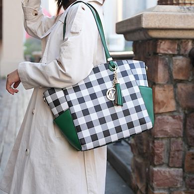 MKF Collection Karlie Tote Bag with Wallet by Mia K - 2 PCS