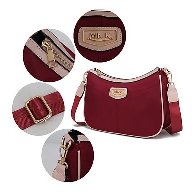 MKF Collection Freya 2-Pc Crossbody Bag by Mia K