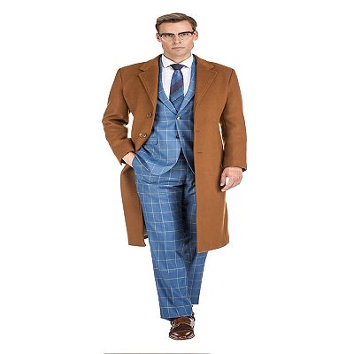 Mens knee length overcoat best sale