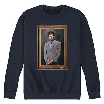 Men's Seinfeld Kramer Portrait Fleece Sweatshirt