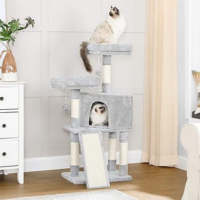 BreeBe Plush Perches Cat Tree