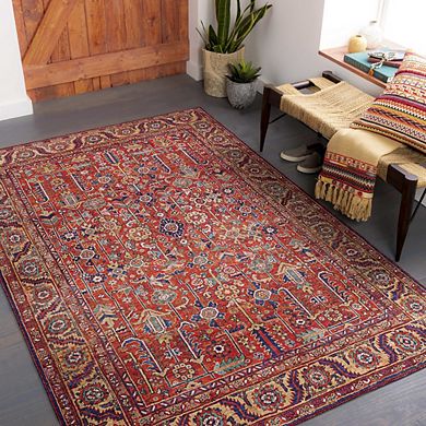 Loveren Traditional Area Rug - Livabliss