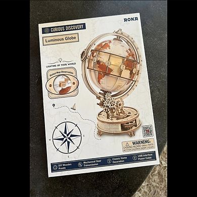 DIY 3D Puzzle - Luminous Globe 180 Pcs