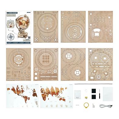 DIY 3D Puzzle - Luminous Globe 180 Pcs