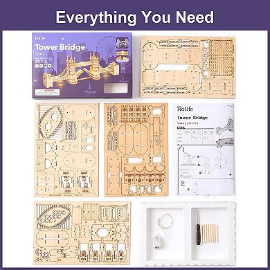 DIY 3D Puzzle - Tower Bridge - 113pcs