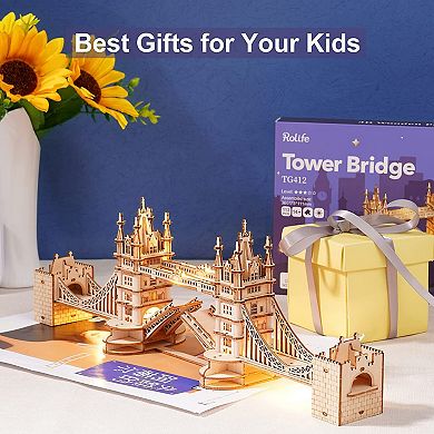 DIY 3D Puzzle - Tower Bridge - 113pcs